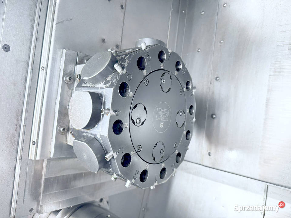 Tokarka CNC GILDEMEISTER TWIN 32 napędzane Zabór
