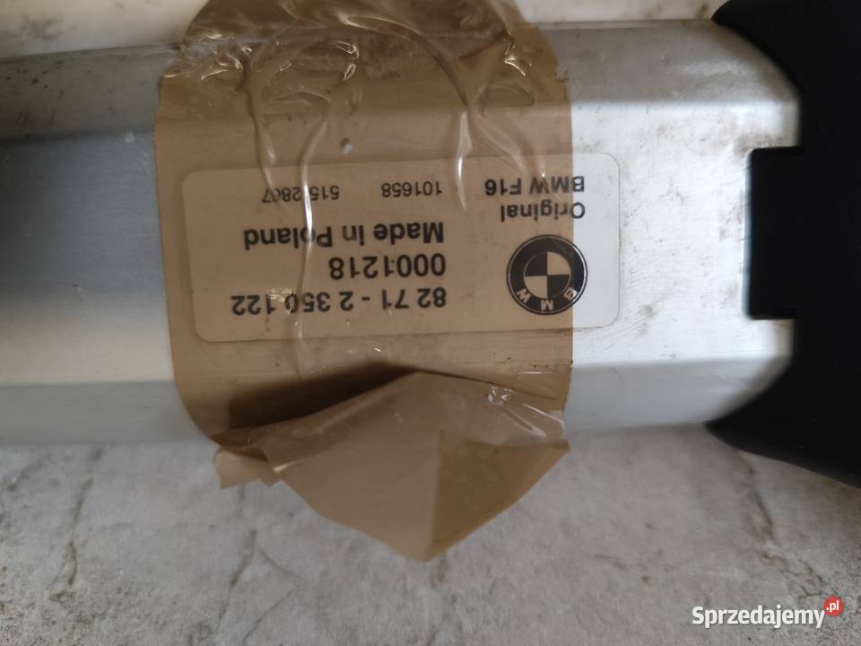 BMW X6 F16 relingi dachowe poprzeczki belki box Grabówka