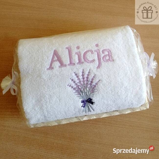 Ręcznik PSA z imieniem PREZENT urodziny Dzień kujawsko-pomorskie Toruń