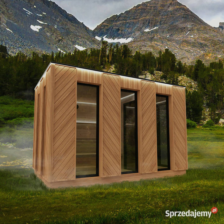 Sauna ogrodowa Berg 390 x 230 Sauny Bielsko-Biała