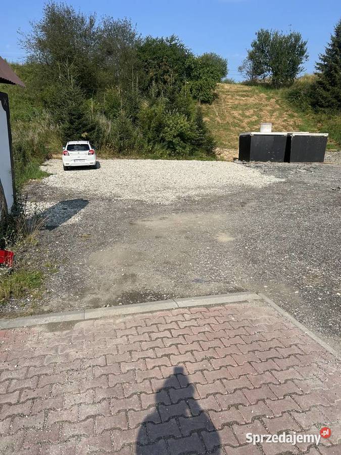Plac 300 m do wynajęcia pod biznes Bańska Niżna małopolskie