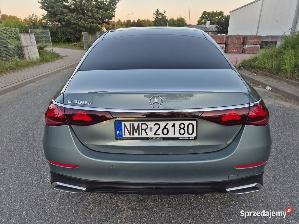 MercedesBenz Klasa E 300e 9GTRONIC AMG Line warmińsko-mazurskie