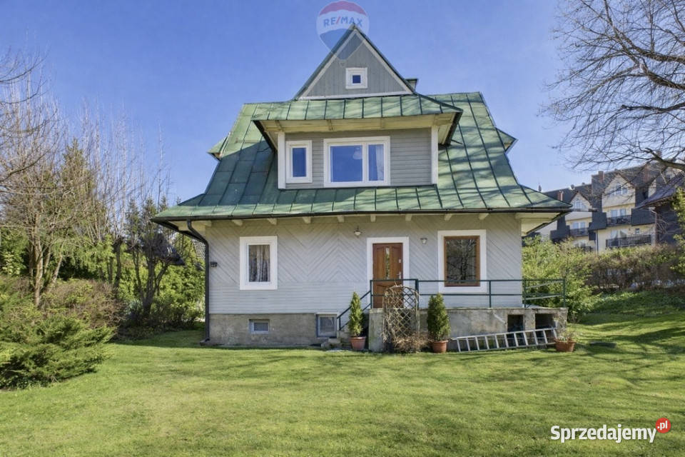 Dom z ogrodem i widokiem na Tatry Zakopane blacha Sprzedaż sprzedam