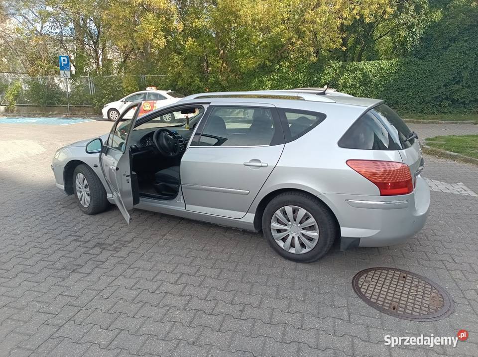 Peugeot 407 SW kombi 20 HDi 6biegowy manual diesel Warszawa