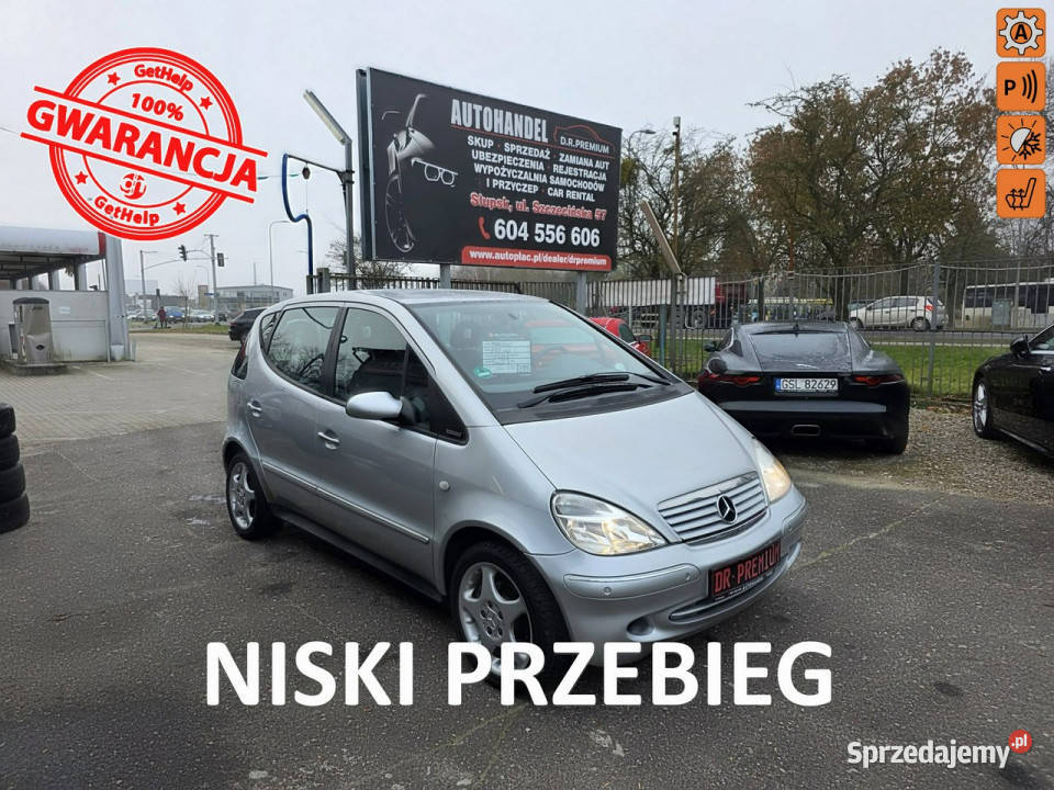 Mercedes A 160 16 Benzyna 102 Elegance Long ABS Słupsk