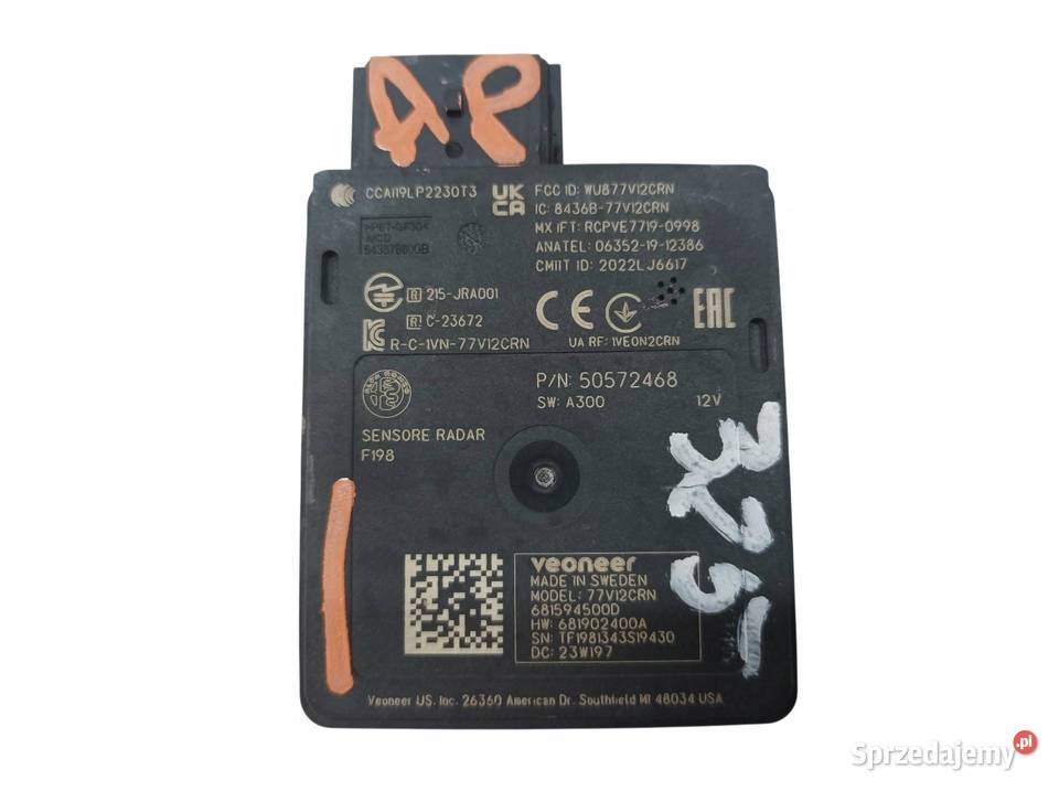 MODUŁ RADAR CZUJNIK MARTWEGO POLA 50572468 Alfa świętokrzyskie
