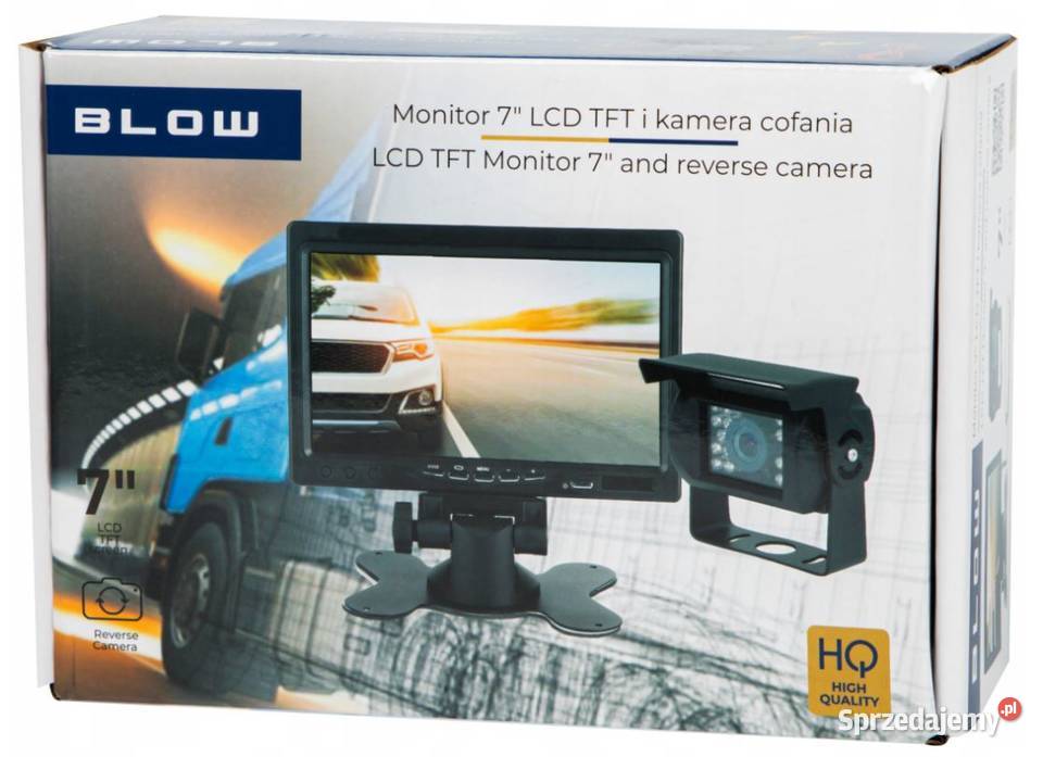 Zestaw Parkowania MONITOR 7 Kamera Cofania TIR Białystok