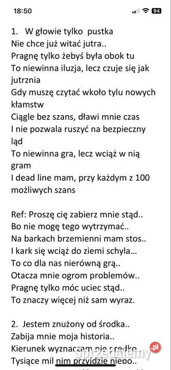 Wyjątkowe teksty piosenek Brzesko