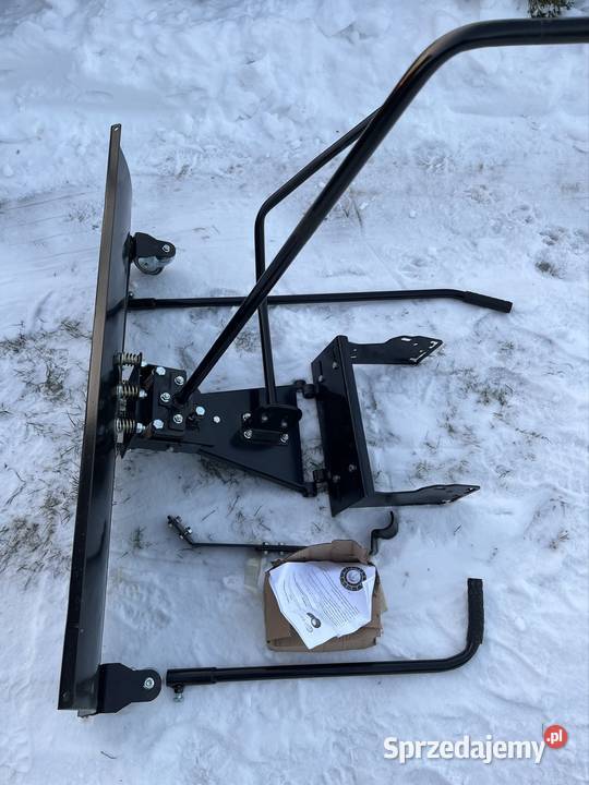 Pług do traktorakosiarki 100 z adapterem plus Adaptery mazowieckie