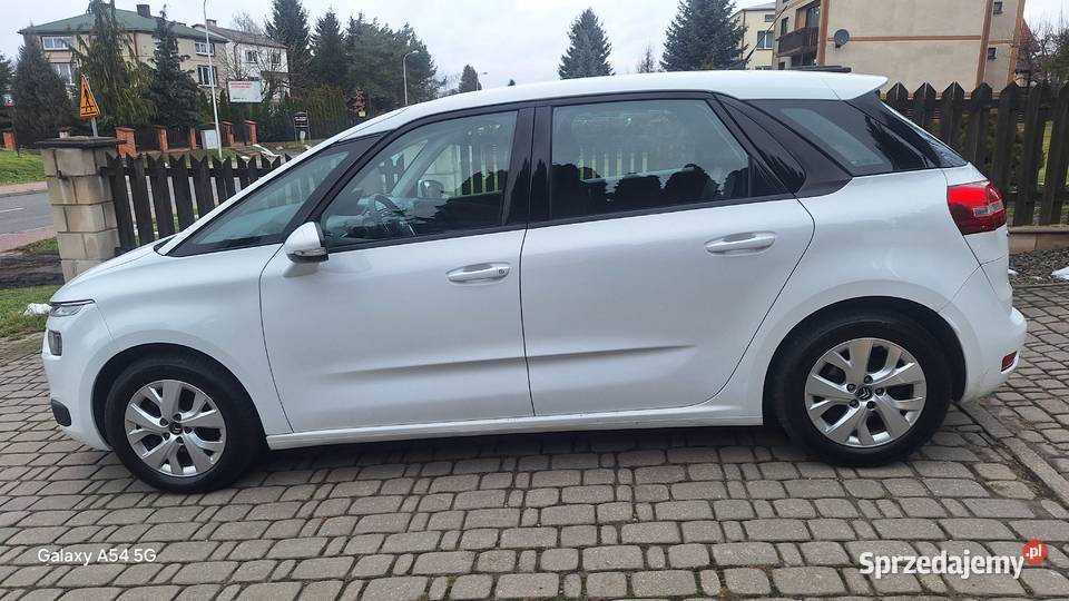 Citroen C4 Picasso bez AdBlue welurowa tapicerka Lublin