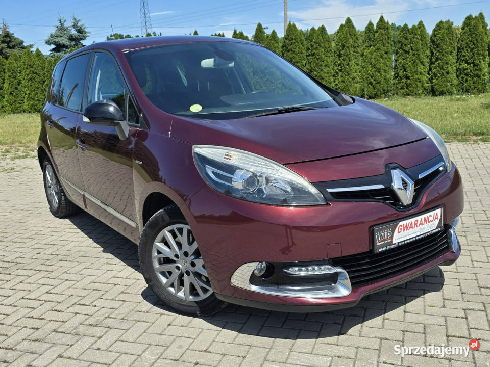 Renault Scenic 15Dci BoseNaviLedyPółSkóryKlimatr elektryczne lusterka Kutno