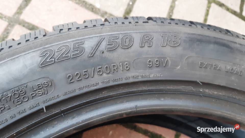 2255018 99V Michelin Alpin PA4 DOT 1618 665mm Nowogard
