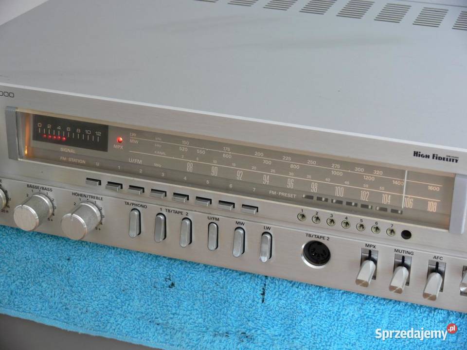Amplituner Grundig R1000 śliczny Vintage WYSYŁKA podkarpackie Jasło sprzedam