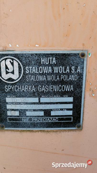Spycharka gąsienicowa HSW TD 12C 2003 1475 tony nie Janów Lubelski sprzedam