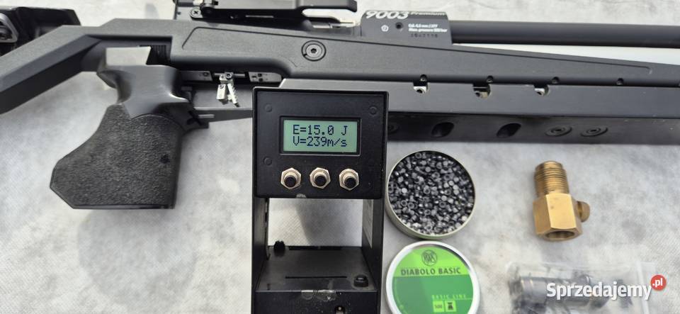 Karabinek pneumatyczny PCP Anschtz 9003 Premium Sport i Wypoczynek wielkopolskie Kuślin