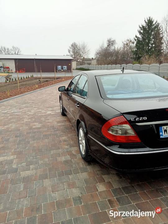 Mercedes W211 lift 22 CDI 170 2007r nieuszkodzony mazowieckie Zwoleń