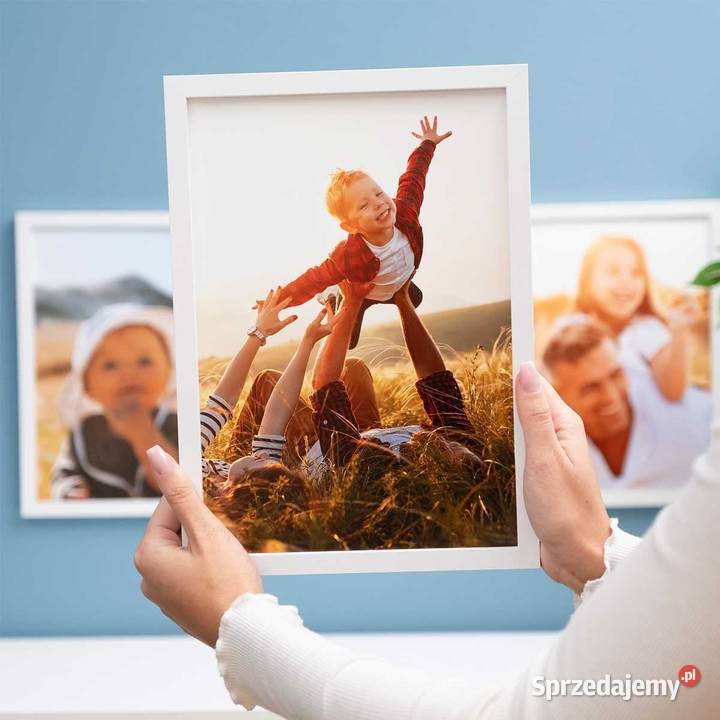Ramka na zdjęcia 21 x 30 DIN A4 biała Photolini Cieszyn