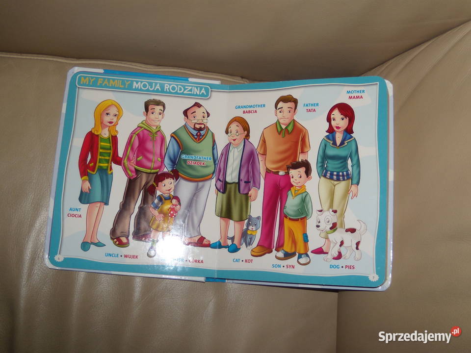 Pierwszy słowniczek obrazkowy angielsko polski Warszawa