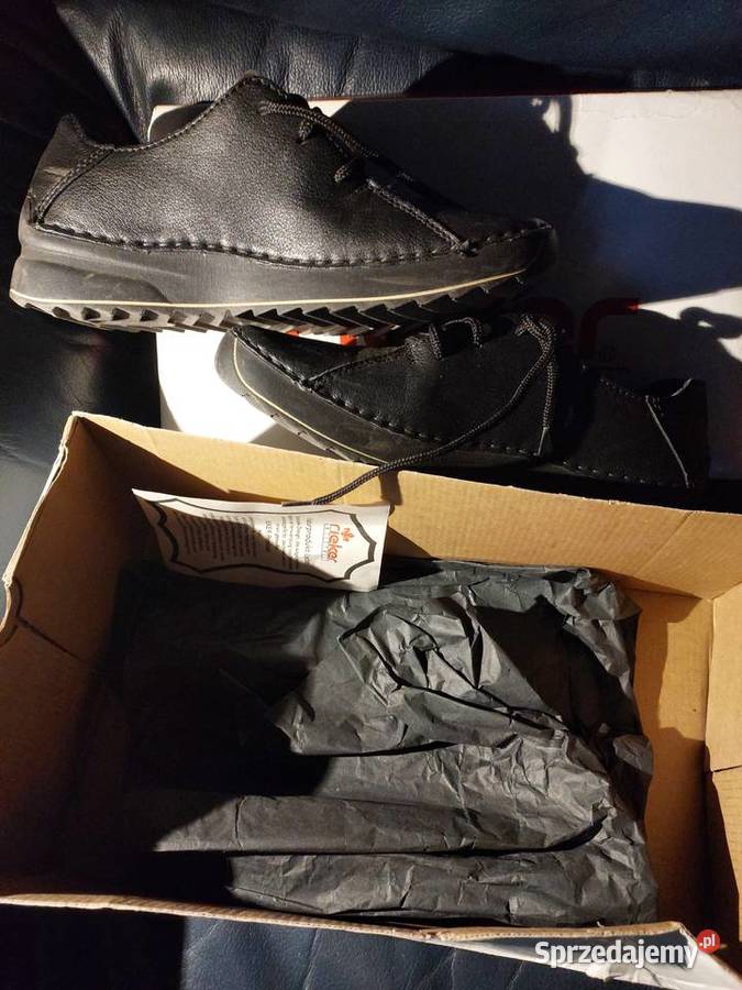 Buty riekier relax czarne 37 na stopę 245