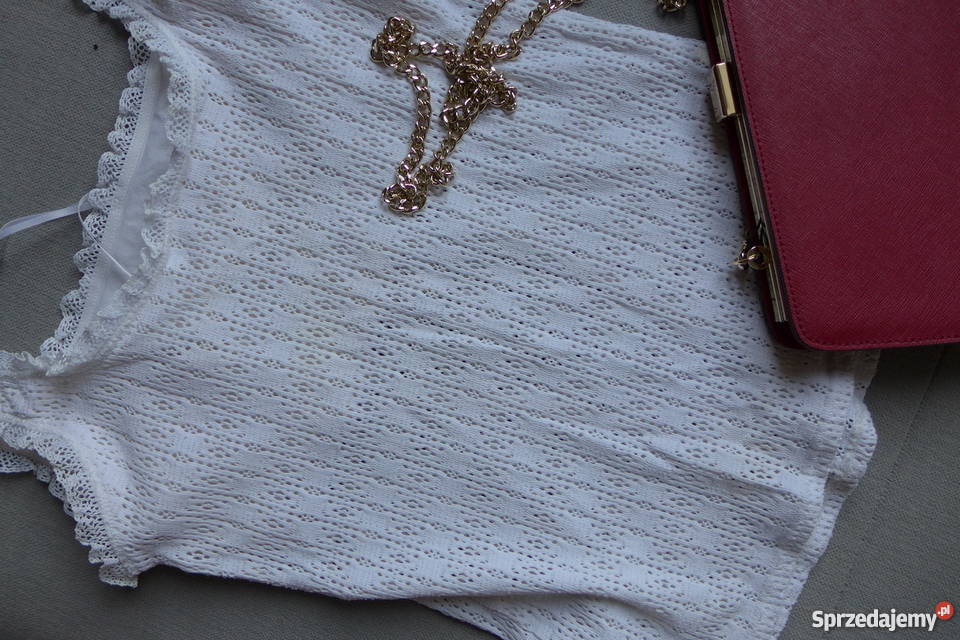 ARIANNE koronkowa koszulka stanik biustonosz 36 Inny materiał Warszawa