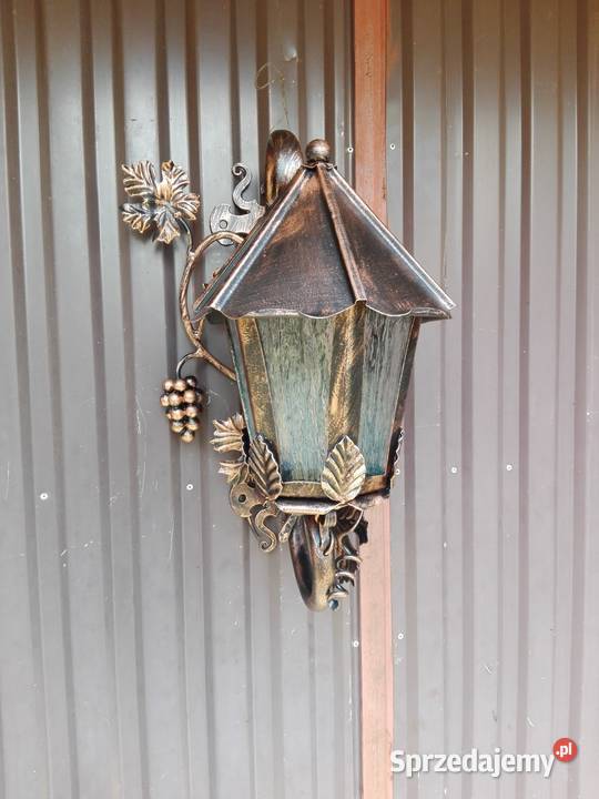 Lampa kinkiet na ścianę Ocynk Dom i Ogród