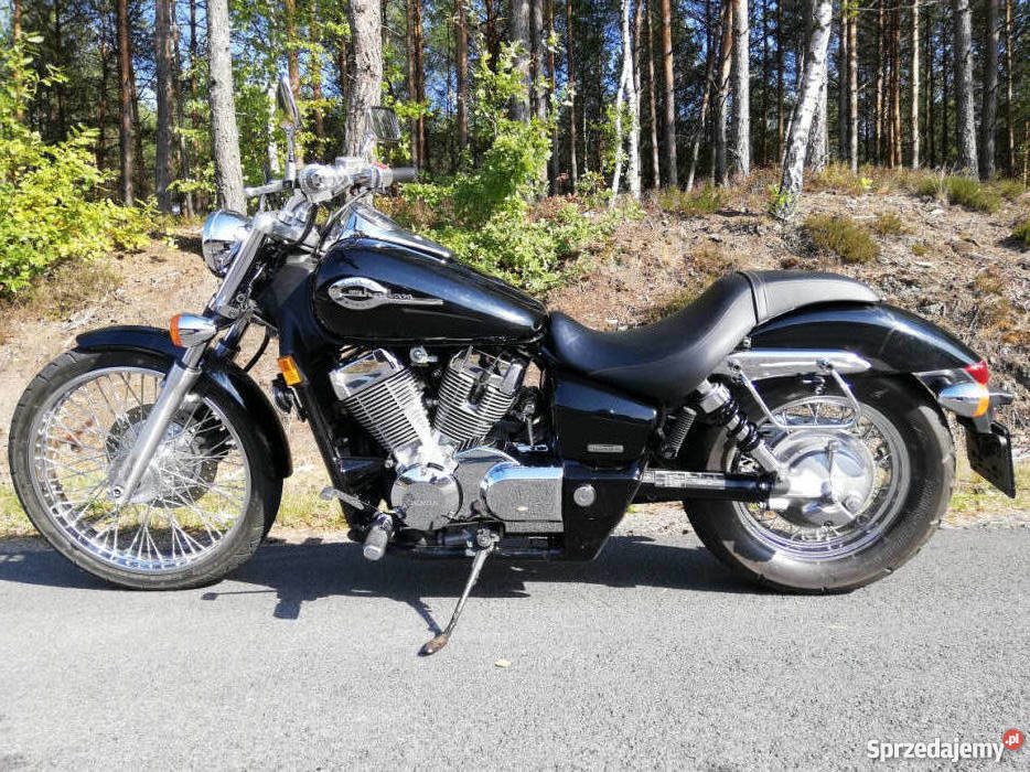 Honda Shadow 750 Spirit 2007r sakwy oparcie