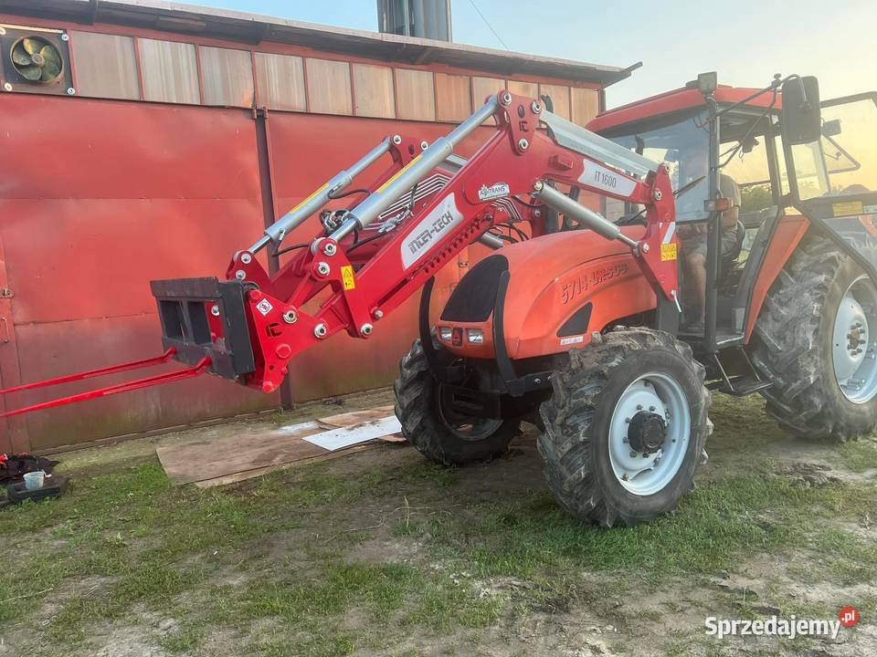 Ładowacz czołowy TUR INTERTECH udźwig 1600 nieuszkodzony Węgrów sprzedam