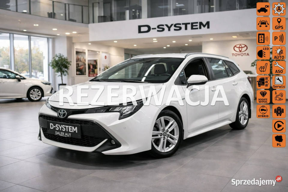 Toyota Corolla 2122 Salon Polska 18 HYBRID 1wł z podlaskie Białystok