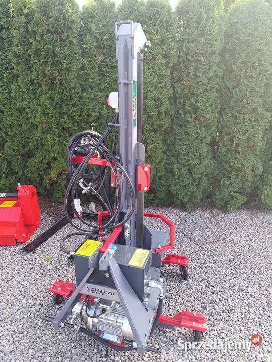 łuparka do drewna pionowa Firmy Demarol jakość lubelskie Biłgoraj