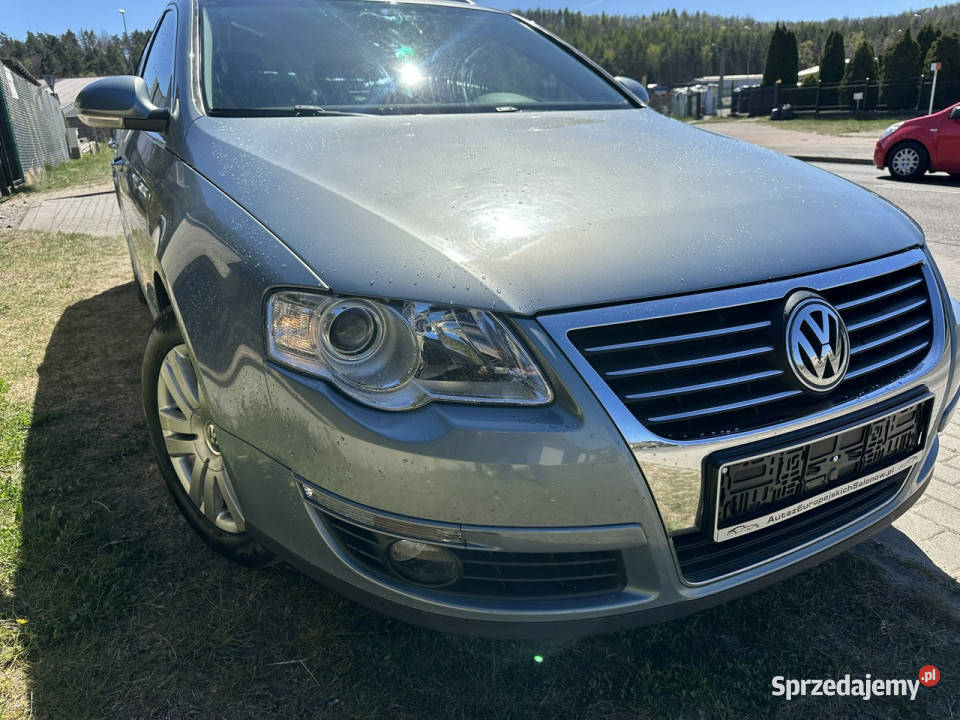 Volkswagen Passat Highline 18b moc 160 pół skóry garażowany Wejherowo sprzedam