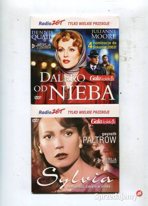 Daleko nieba Sylvia 2 filmy DVD Szczecin