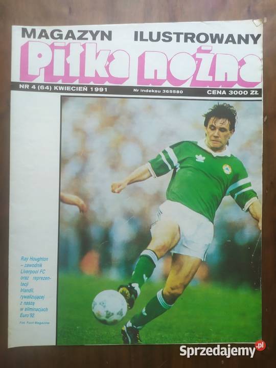 Piłka Nożna Magazyn rocznik 1991 kompletny