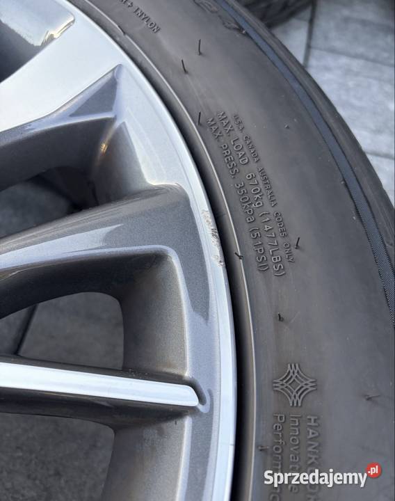 Komplet Kół Felg aluminiowych Toyota OE 70 x 17 Samochodowe Drezdenko