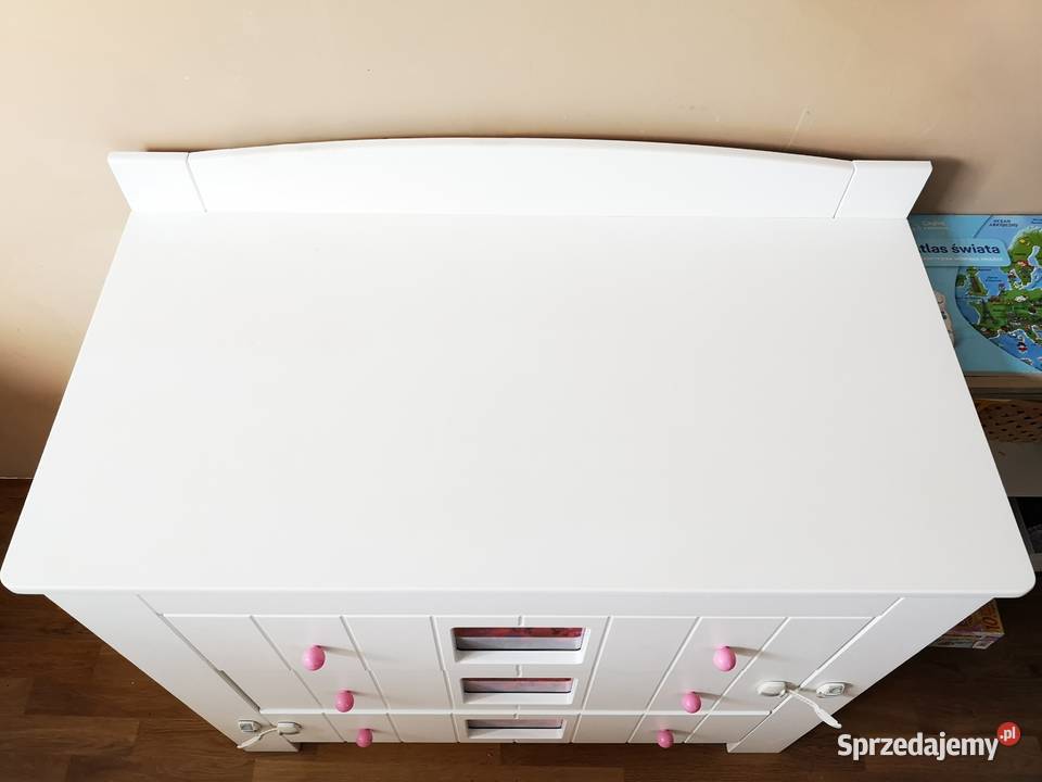 Biała komoda Bellamy Hubi mazowieckie