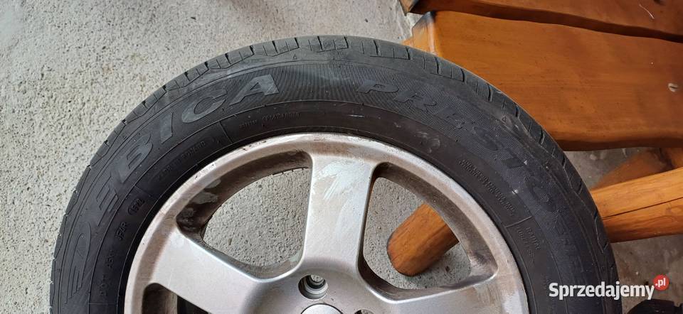 Sprzedam alufelgi R16 opony letnie Mielec
