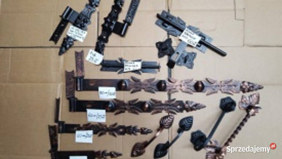 Szyld meblowy nakładany SZYLD KUTY na wkładkę Rzeszotary sprzedam