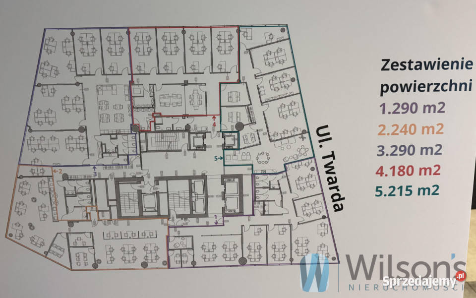 wynajmu lokalu 295m2 Warszawa