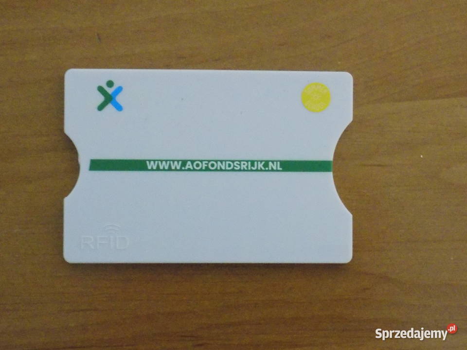 Etui antykradzieżowe RFID na kartę kredytową 1 Pozostałe Zamość