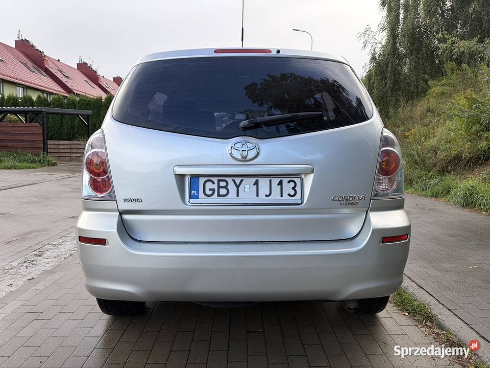 Toyota Corolla Verso 18 VVTi 129 z instalacją elektryczne szyby Bytów