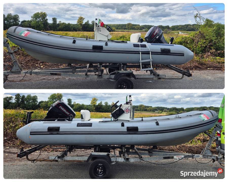 JOKER BOAT Nautica Aiello 470 łódź motorowa RIB Małuszyn