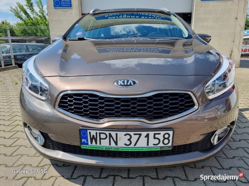 Kia Ceed 16 GDI 135 nawigacja kamera climatronic brązowy Płońsk sprzedam