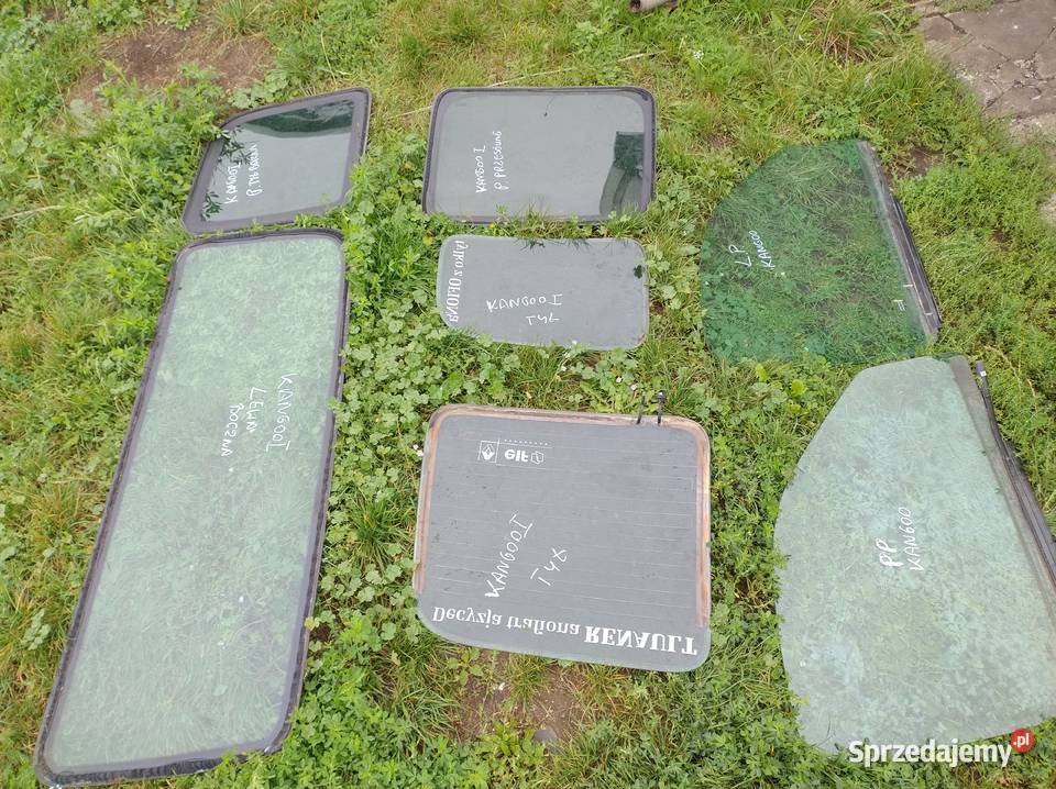 RENAULT KANGOO I szyba boczna tył drzwi Kielce