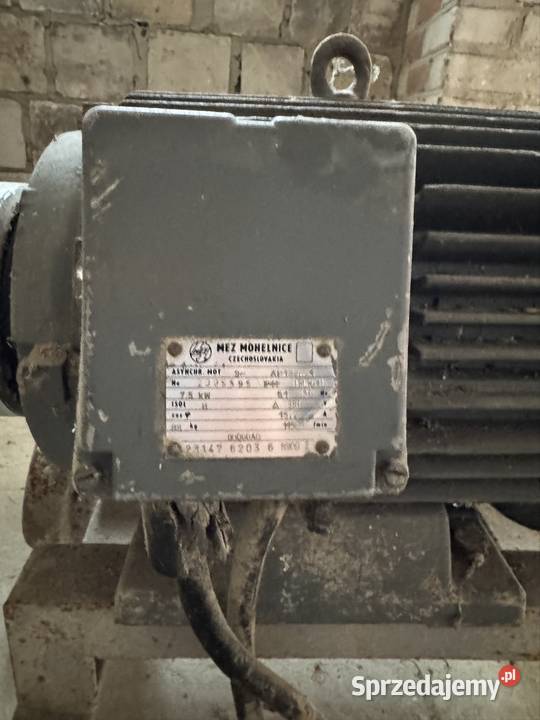 Silnik elektryczny 75kW na pas transmisyjny lubelskie Frampol