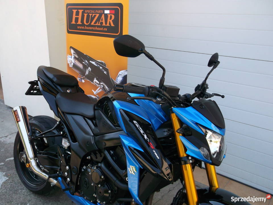 HUZAR EXHAUST wydech tłumik OWAL SUZUKI GSXS Błażowa sprzedam