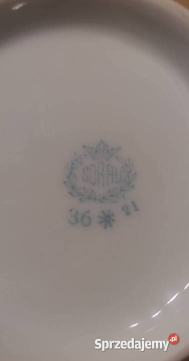 SorauŻary Śląsk fason Astoria waza teryna Porcelana i szkło Pabianice
