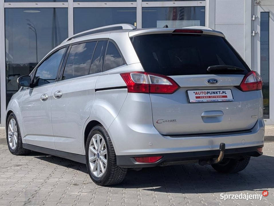 FORD Grand C 2017r Pakiet Zima CarPlay Czujniki Gdańsk sprzedam