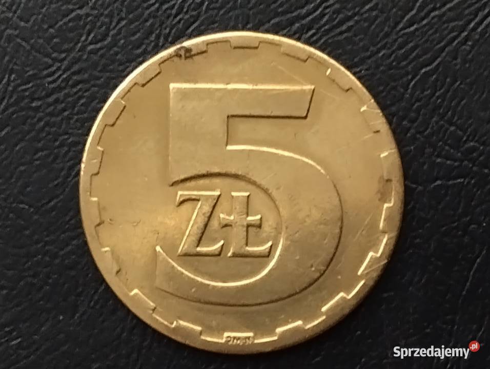 Moneta 5 1977 r bzm Warszawa sprzedam