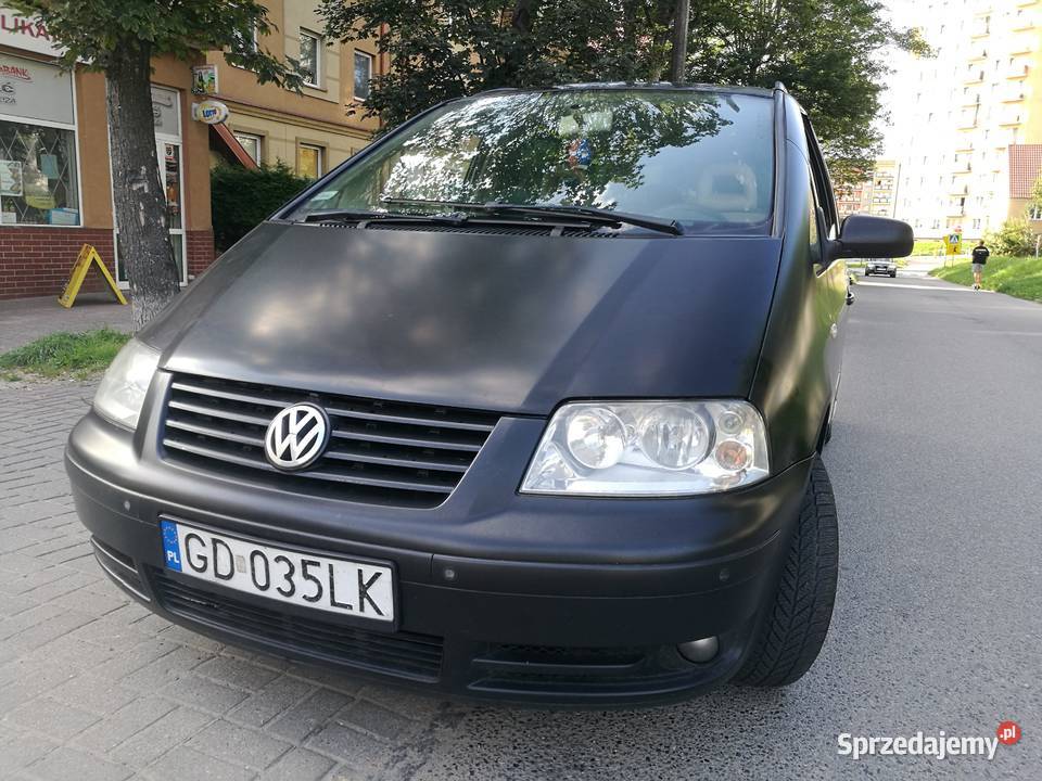VW SHARANr2002 skrzynia AUTOMAT p19TDI Ważne 115KM Elbląg