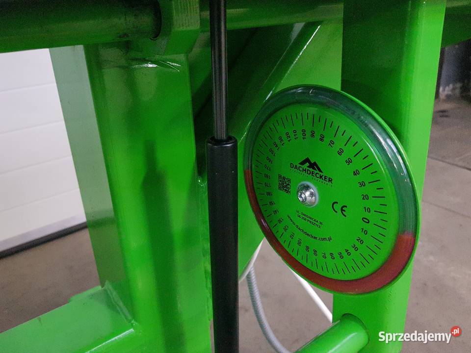 Zaginarka segmentowa SEGMM 225015 mm DACHDECKER Pozostałe