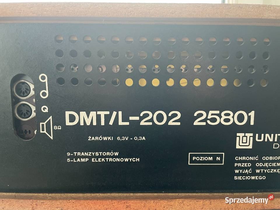 Radio Lampowe UnitraDiora DMTL202 komplet OKAZJA Łódź
